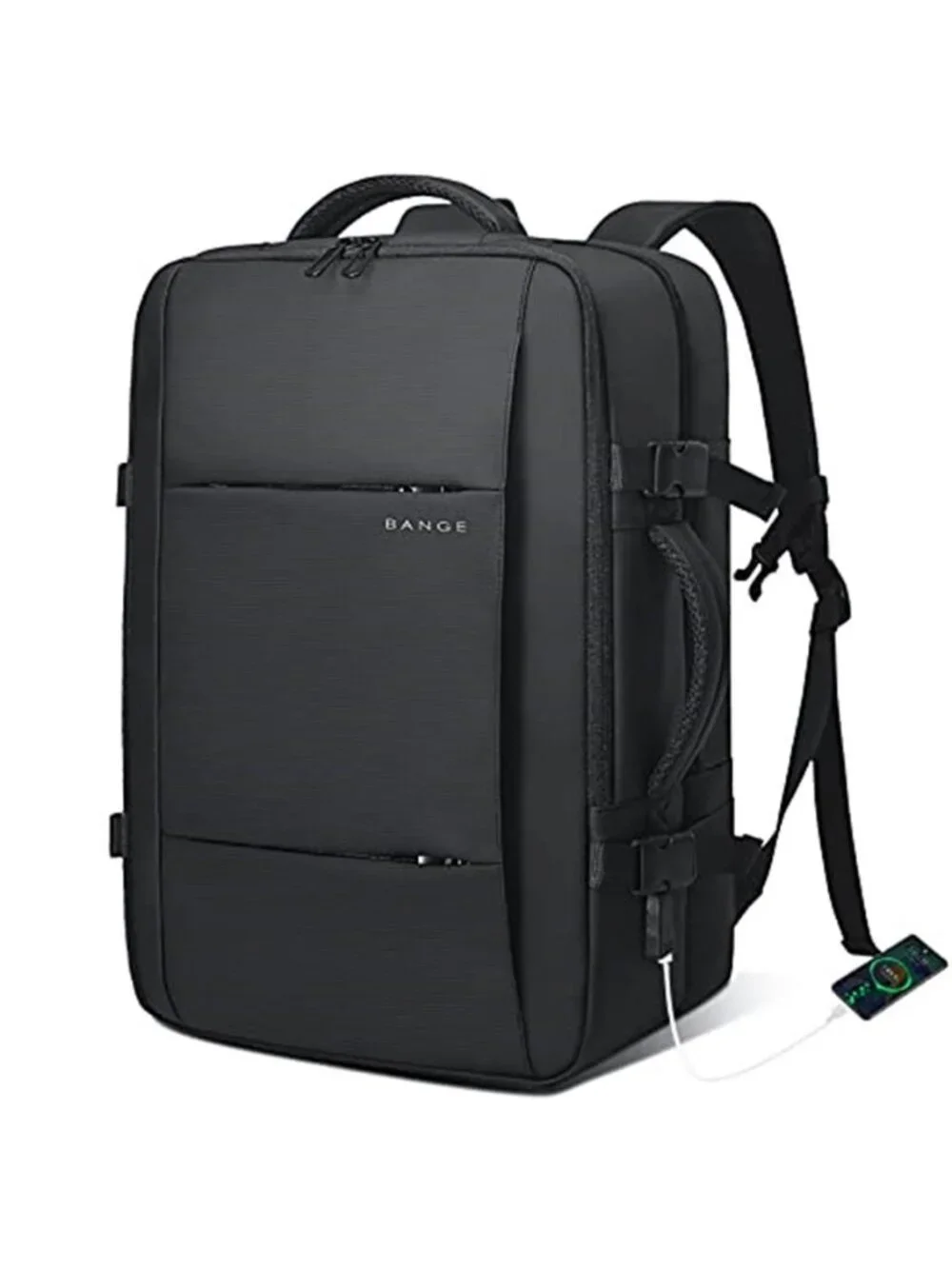 Travel Backpack Carry On 17 Inch Laptop Bag Waterproof USB Charging Anti Theft